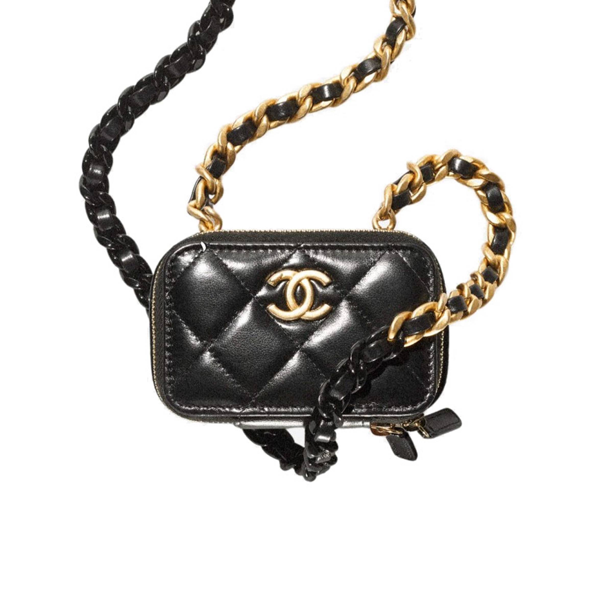 Ch*el clutch with chain ap2738 b07995 94305 （10.5*7*4.3cm）